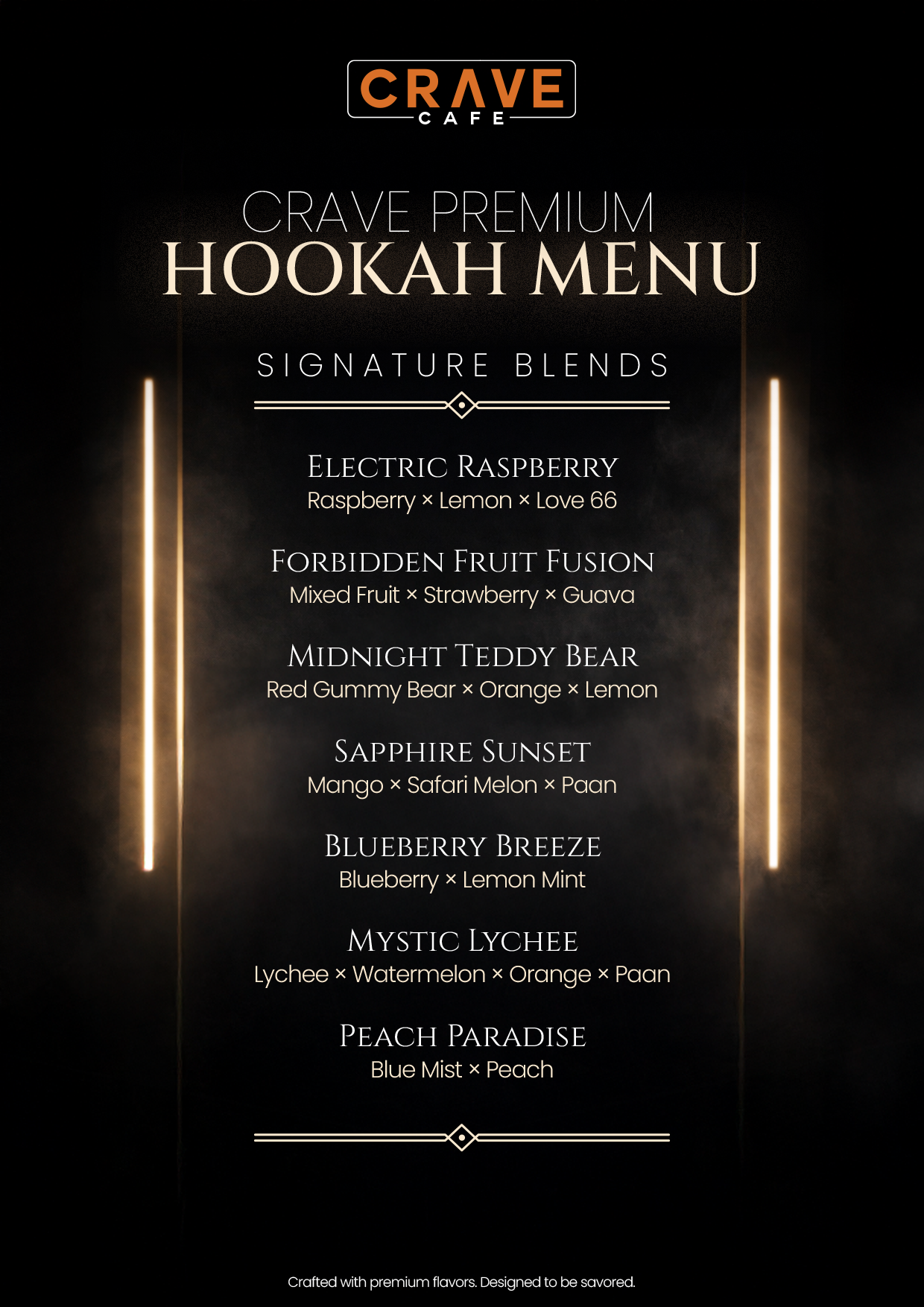 Premium Menu